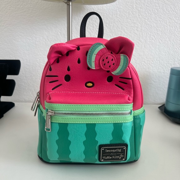 Loungefly | Bags | Loungefly Sanrio Hello Kitty Watermelon Backpack ...